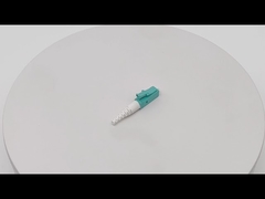 0.9mm Patch Cables UPC LC Fiber Optic Connector Single Mode Simplex