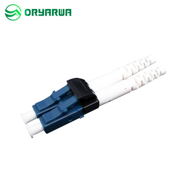 5.25mm Duplex LC Fiber Optic Connector Single Mode Multimode Ferrule