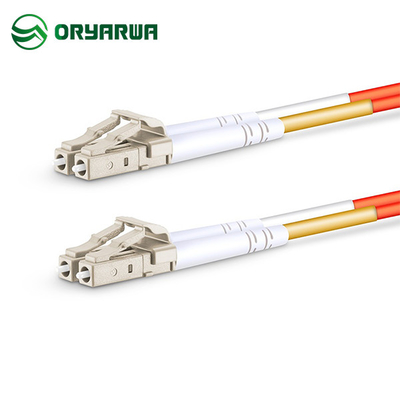 LC UPC à LC UPC 0,9 duplex à plusieurs modes de fonctionnement optique 3m de corde de correction de la fibre 2,0 3,0 OM2